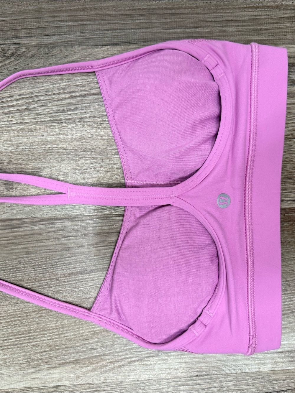lululemon athletica Pink Strappy Light-Support Sports Bra